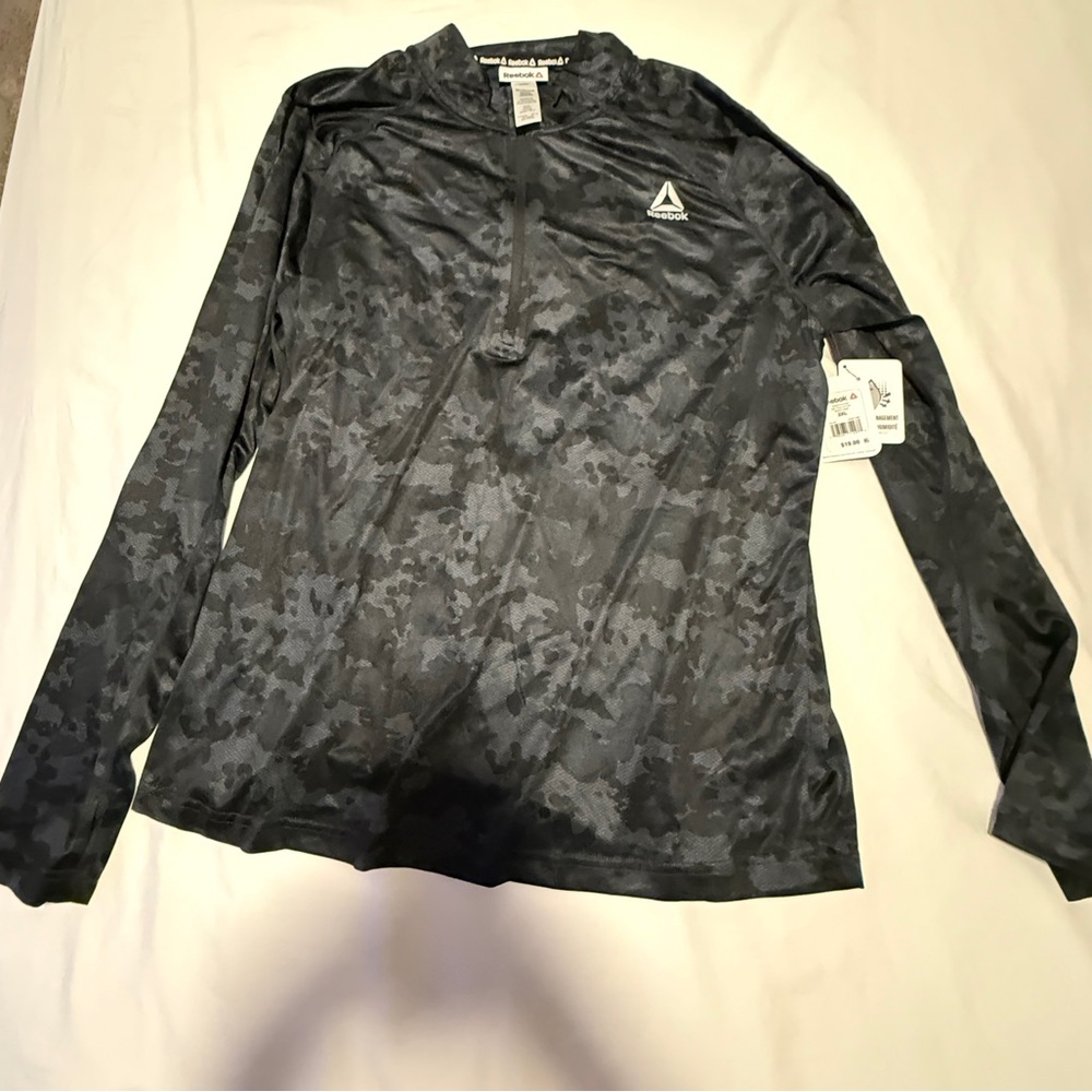 Reebok Charcoal Camouflage Performance Shirt 2XL
